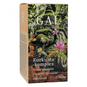 GAL Kurkuma-komplex 400mg (curcumin) kapszula 60db