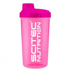 Scitec shaker átlátszó pink 700ml 