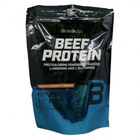 BioTechUSA Beef Protein fehérje italpor - csokoládé-kókusz 500g