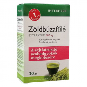 Interherb Napi 1 Zöldbúzafűlé Extraktum kapszula 30db