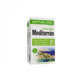 Naturland mediterrán gyógy- és fűszernövény teakeverék 20x1,5g