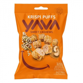 Yava puffasztott cirokgolyók édes kesu 45g