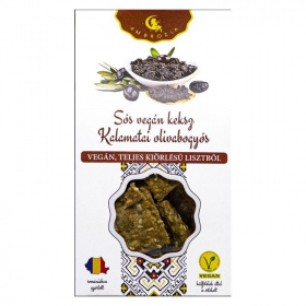 Ambrózia vegán keksz (kalamatai olivabogyós) 107g