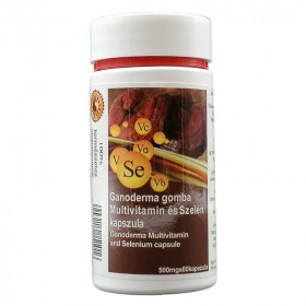 Sun Moon ganoderma + multivitamin + szelén 500mg kapszula 60db