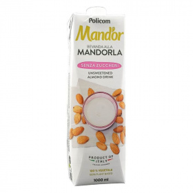 Mandor prémium cukrozatlan mandulaital 1000ml