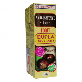 Biomed vadgesztenye krém Forte (2x60g) 120g