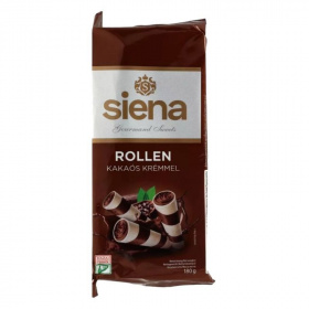 Siena rollen kakaós krémmel töltött ostyarúd 180g