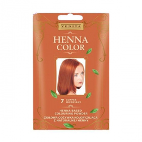 Venita Henna Color hajszínező por nr. 07 - rézvörös 25g