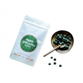 Happy Naturals organic spirulina tabletta 125g