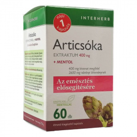 Interherb Napi 1 Articsóka 400mg extraktum kapszula 60db