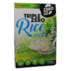 ForPro Zero Carb Triple Zero Pasta kalóriamentes rizshelyettesítő 270g