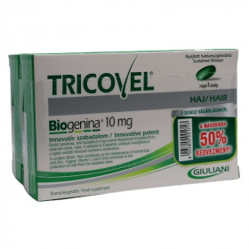 Tricovel Biogenina 10mg tabletta (2x30db) 60db