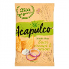 Acapulco bio tortilla chips - hagymás-tejfölös 125g 