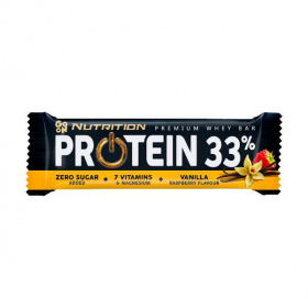 Sante go on nutrition protein szelet 33% - vanília-málna 50g