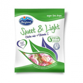 Bergland Sweet & Light cukormentes cukorka - herba mix 60g