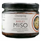 Clearspring bio miso árpából (üveges) 300g 