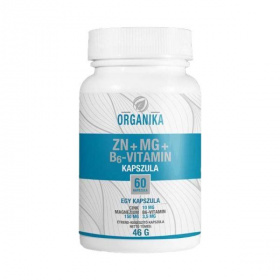 Organika ZN+MG+B6-vitamin kapszula 60db