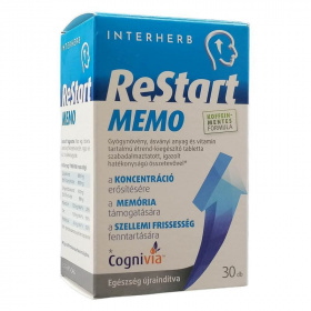 Interherb ReStart Memo tabletta 30db