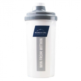 Nordvital Shaker White 500ml