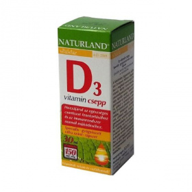 Naturland D3-vitamin csepp 30ml