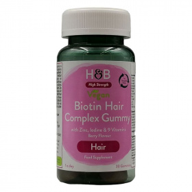 H&B Biotin-Haj komplex gumivitamin 30db