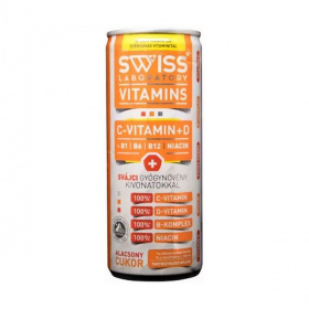 Swiss Laboratory C-vitamin + D vitamin ital 250ml