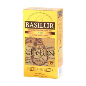 Basilur The Island of Tea Gold fekete tea (25x2g) 25db