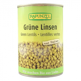 Rapunzel bio zöld lencse (lében) 400g