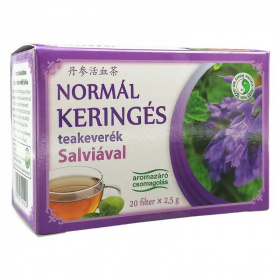 Dr. Chen Normál Keringés teakeverék Salviával filteres tea (20x2,5g) 20db