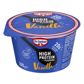 Dr. Oetker high protein puding vanília 200g