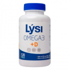 Lysi omega-3+ d-vitamin halolajkapszula 120db 