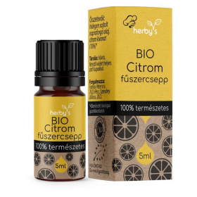 Herbys bio citrom fűszercsepp 5ml