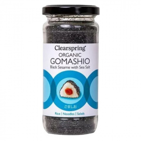 Clearspring bio gomasio fekete szezámsó 100g