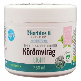 Herbiovit Körömvirág LIGHT Hipoallergén krém 250ml