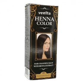 Venita Henna Color színező hajbalzsam NR. 19 - fekete csokoládé 75ml