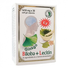 Dr. Chen Ginkgo Biloba + Lecitin lágyzselatin kapszula 30db