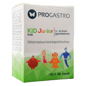 Progastro kid junior por (3-12 éves gyerekeknek, 10 + 1db) 11db