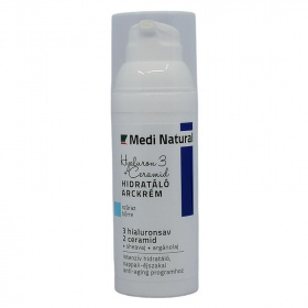 MediNatural Hyaluron 3+ Ceramid hidratáló arckrém 50ml