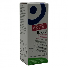 Hyabak 0,15% szemcsepp 10ml