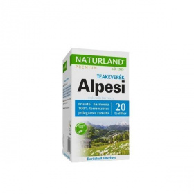 Naturland alpesi gyógynövény teakeverék filteres (1g) 20g