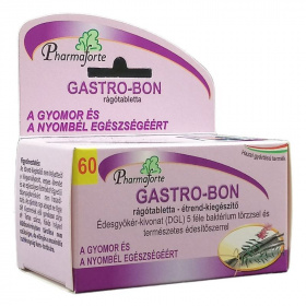 Pharmaforte Gastro-Bon rágótabletta 60db