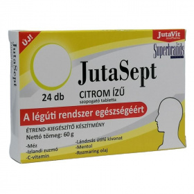 JutaSept citrom szopogató tabletta 24db