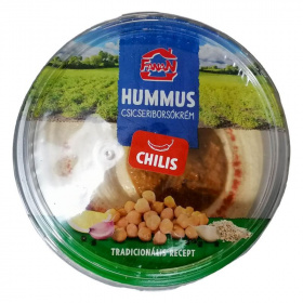 Fanan hummus csicseriborsó krém (chilis szósszal) 250g