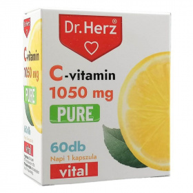 Dr. Herz c-vitamin 1050 mg pure kapszula 60db