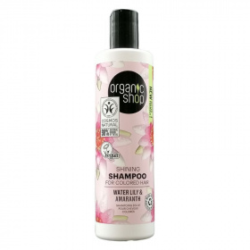 Organic Shop Selyem Nektár selyemfény sampon bio amaránttal és vízililiommal 280ml