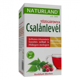 Naturland csalánlevél & tőzegáfonya teakeverék 20db