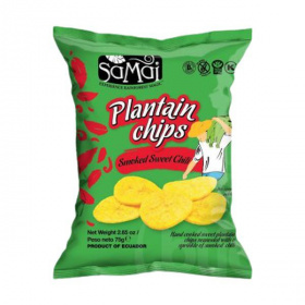 Samai főzőbanán chips - édes chili 75g