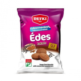 Detki cukormentes édes omlós keksz - kakaó 180g