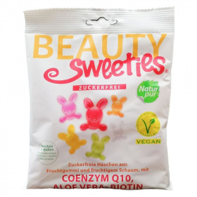 Beauty Sweeties cukormentes vegán gumicukor - nyuszik 125g