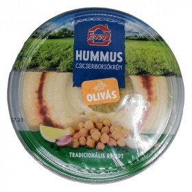 Fanan hummus csicseriborsó krém (oliva szósszal) 250g